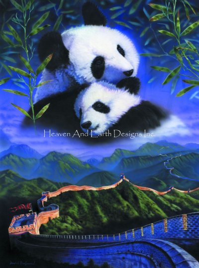 Diamond Painting Canvas - Mini Panda - Click Image to Close